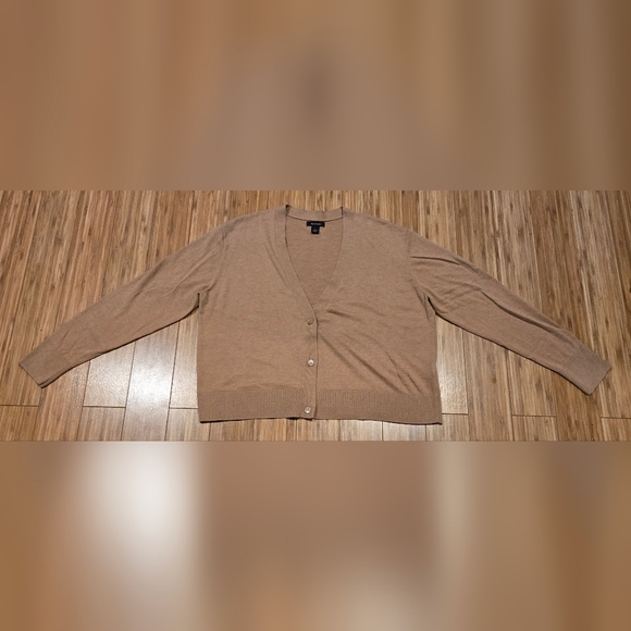 Halogen Tan Women's Cardigan - Picture 1 of 10